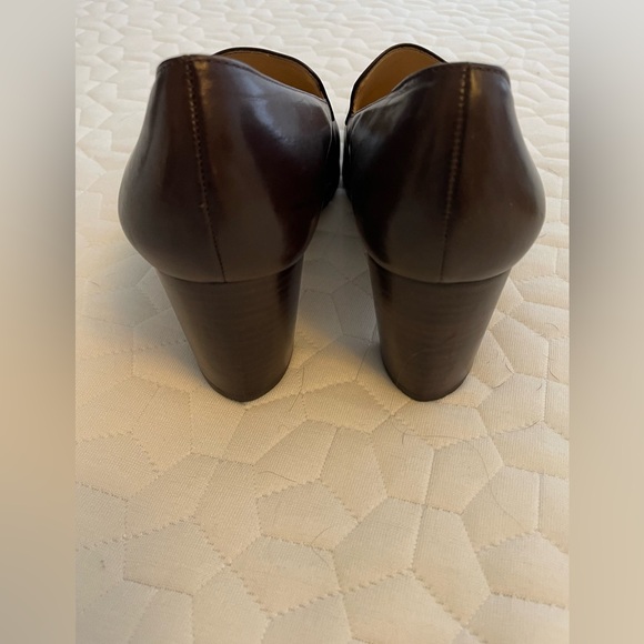 Antonio Melani Brown Genuine Leather Heels - Picture 5 of 5